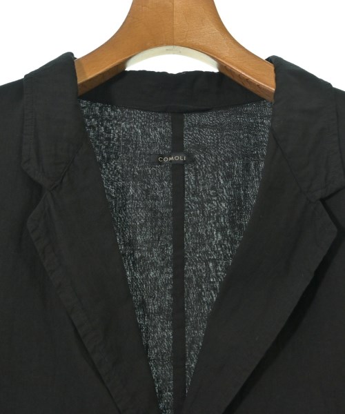 COMOLI（コモリ）カジュアルジャケット 黒 サイズ:3(L位) メンズ/2200656829019
