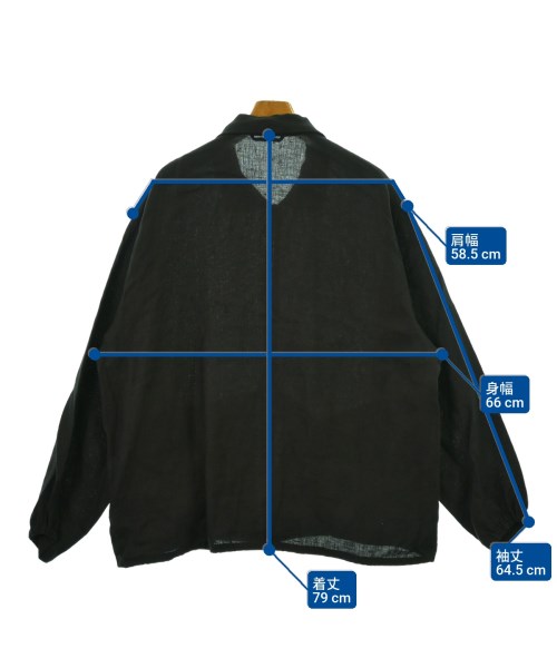 COMOLI（コモリ）ブルゾン 黒 サイズ:2(M位) メンズ/2200657430023