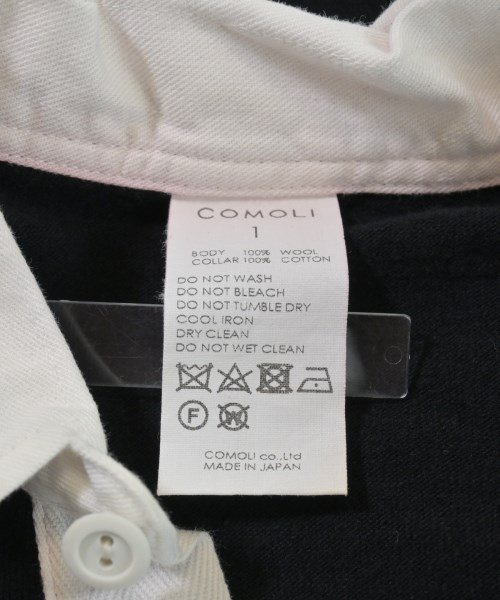 COMOLI（コモリ）Tシャツ・カットソー 黒 サイズ:1(S位) メンズ/2200654032183