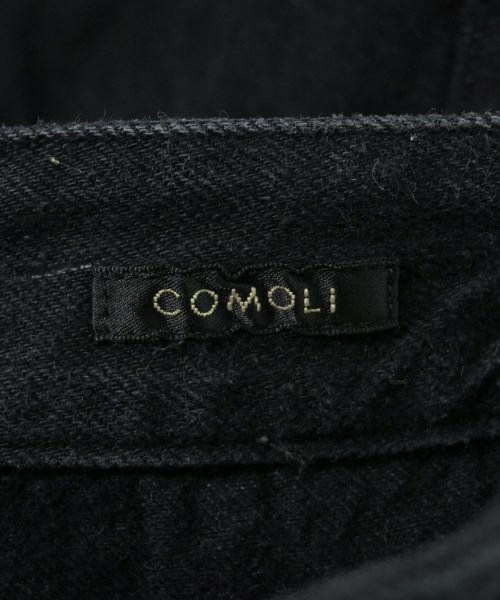 COMOLI（コモリ）デニムパンツ 黒 サイズ:1(S位) メンズ/2200654601013