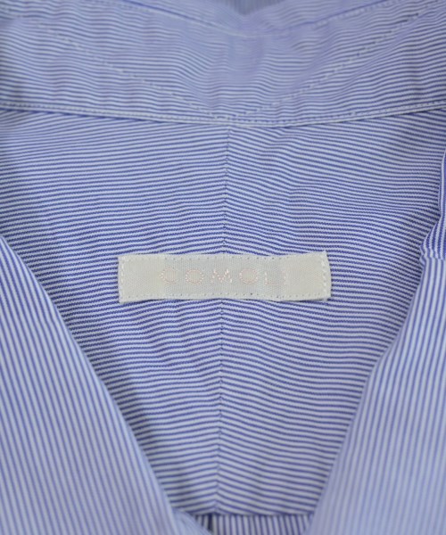 COMOLI（コモリ）カジュアルシャツ 青 サイズ:3(L位) メンズ/2200653507026