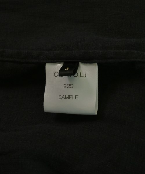COMOLI（コモリ）カジュアルジャケット 黒 サイズ:3(L位) メンズ/2200657207021