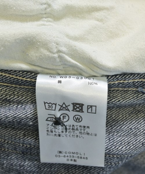 COMOLI（コモリ）デニムパンツ 紺 サイズ:3(L位) メンズ/2200656898084