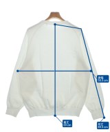 COMOLI（コモリ）スウェット 白 サイズ:2(M位) メンズ/2200660108018