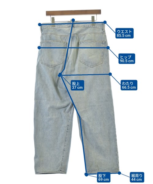 COMOLI（コモリ）デニムパンツ 青 サイズ:2(M位) メンズ/2200660289038