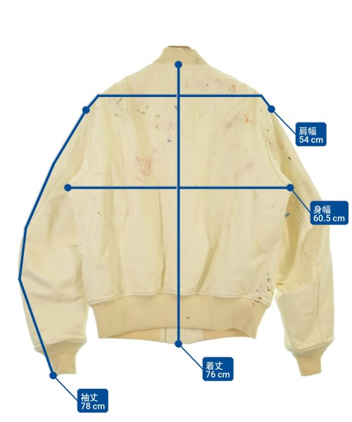 COMOLI（コモリ）ミリタリーブルゾン 白 サイズ:3(L位) メンズ/2200657383169