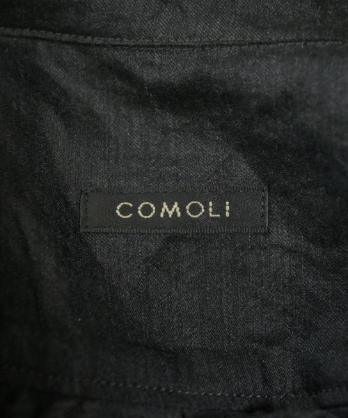 COMOLI（コモリ）カジュアルシャツ 黒 サイズ:4(XL位) メンズ/2200662217039