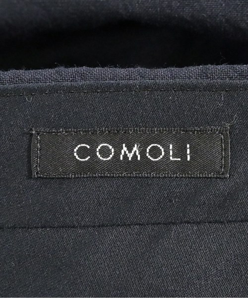COMOLI（コモリ）スラックス 紺 サイズ:2(M位) メンズ/2200710594020