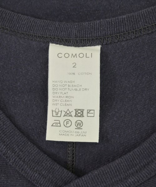 COMOLI（コモリ）Tシャツ・カットソー 紺 サイズ:2(M位) メンズ/2200710999047