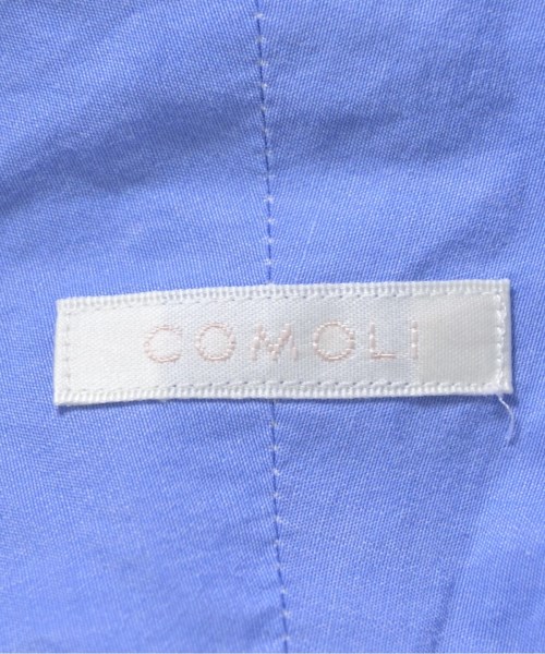 COMOLI（コモリ）カジュアルシャツ 青 サイズ:1(S位) メンズ/2200712316019