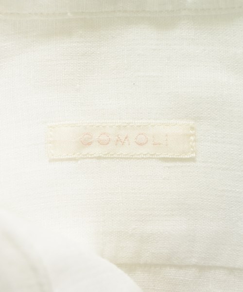 COMOLI（コモリ）カジュアルシャツ 白 サイズ:3(L位) メンズ/2200713906035