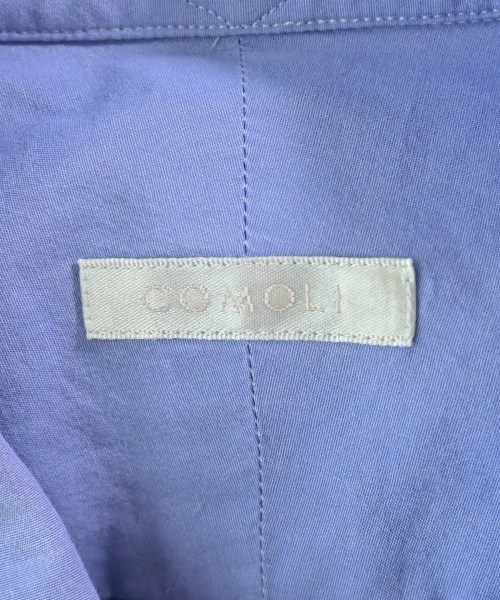 COMOLI（コモリ）カジュアルシャツ 青 サイズ:2(M位) メンズ/2200714478135
