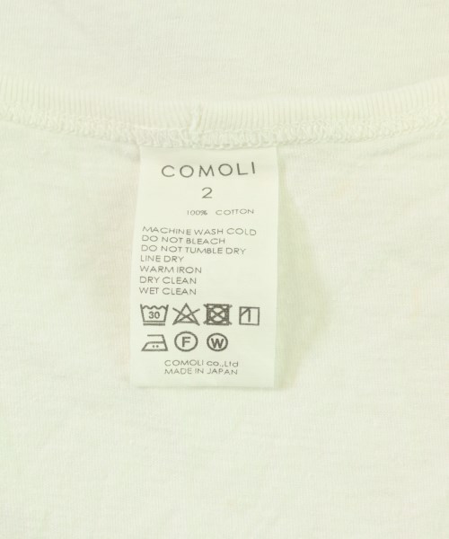 COMOLI（コモリ）タンクトップ 白 サイズ:2(M位) メンズ/2200712009041