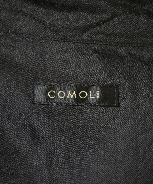 COMOLI（コモリ）カジュアルシャツ 黒 サイズ:5(XXL位) メンズ/2200714963020