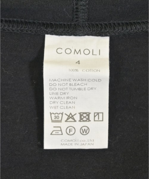 COMOLI（コモリ）パーカー 黒 サイズ:4(XL位) メンズ/2200716954040