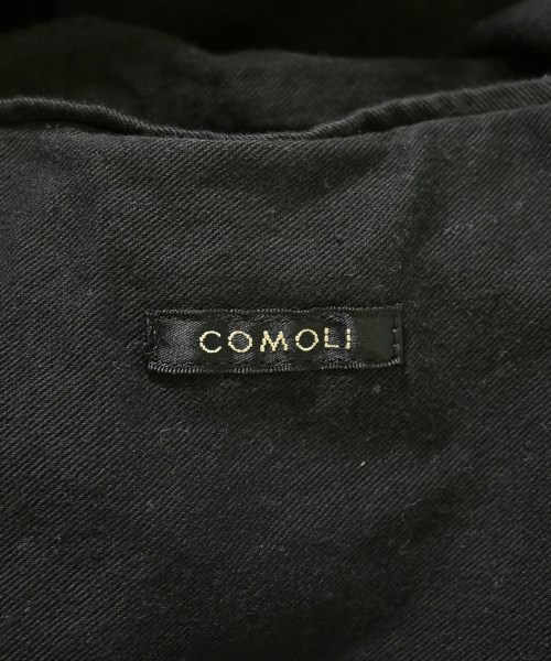 COMOLI（コモリ）ステンカラーコート 黒 サイズ:2(M位) メンズ/2200717054015