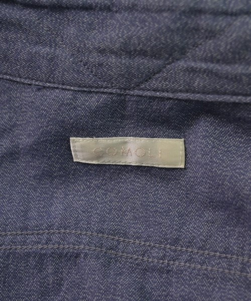 COMOLI（コモリ）カジュアルシャツ 青 サイズ:2(M位) メンズ/2200644189163