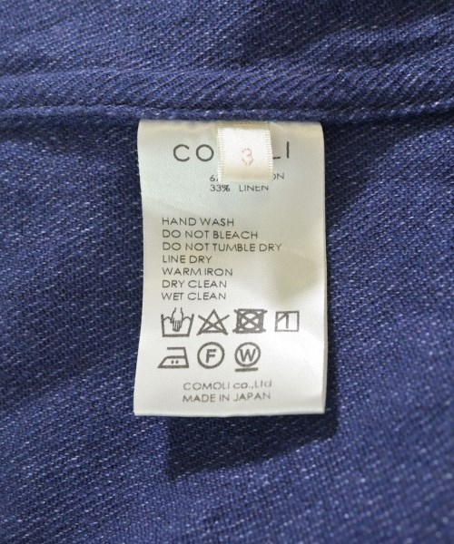 COMOLI（コモリ）その他 紺 サイズ:3(L位) メンズ/2200645001013