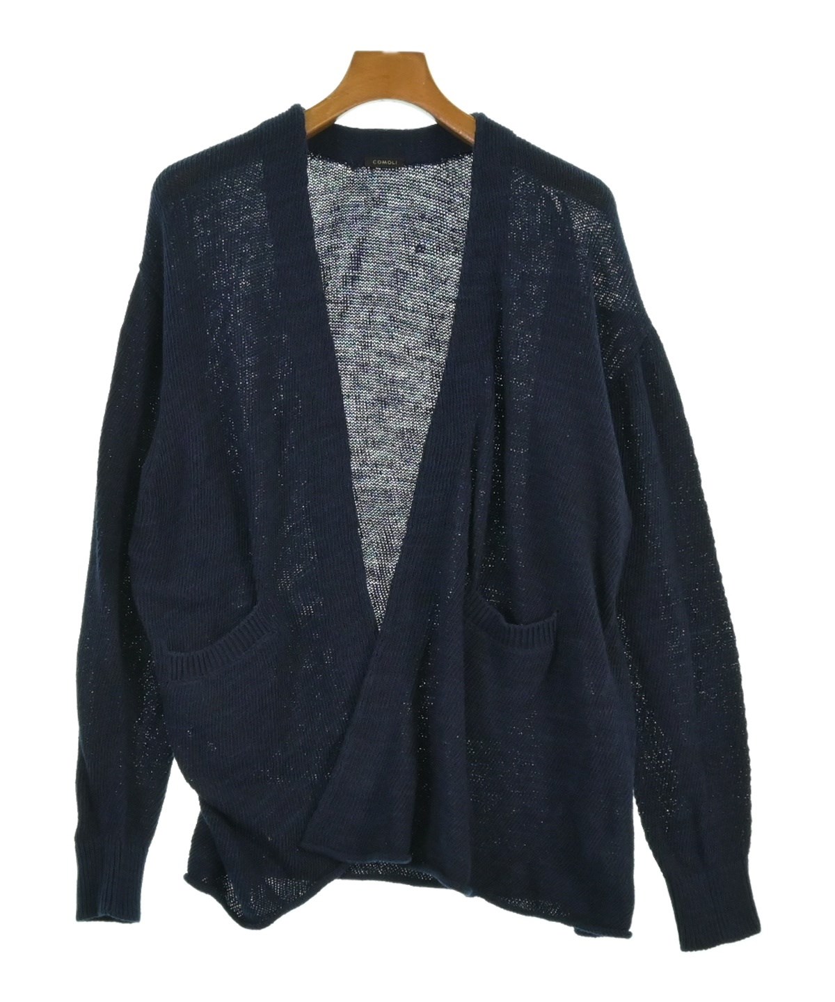 【定価46200円】VAINL ARCHIVE カーディガン　コモリcomoli COMOLI（コモリ）カーディガン 紺 サイズ:-(XXL位) メンズ