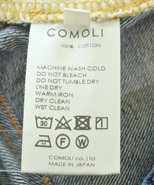 COMOLI（コモリ）デニムパンツ 紺 サイズ:2(M位) メンズ/2200643850057