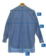 COMOLI（コモリ）カジュアルシャツ 青 サイズ:1(S位) メンズ/2200638356267