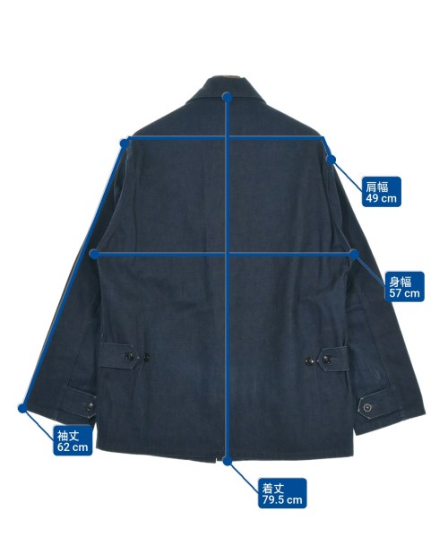 COMOLI（コモリ）デニムジャケット 紺 サイズ:1(S位) メンズ/2200648904038