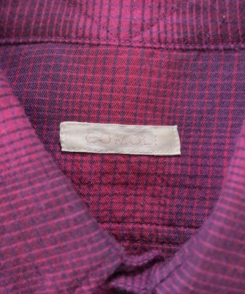 COMOLI（コモリ）カジュアルシャツ ピンク サイズ:1(S位) メンズ/2200650793026