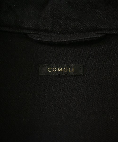 COMOLI（コモリ）デニムジャケット 黒 サイズ:3(L位) メンズ/2200641784064
