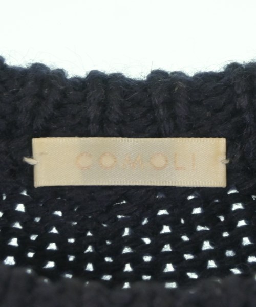 COMOLI（コモリ）ニット・セーター 紺 サイズ:2(M位) メンズ/2200651133012
