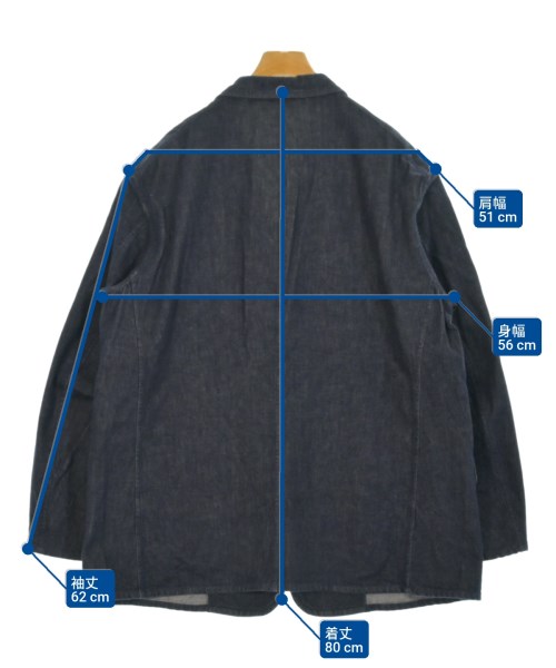 COMOLI（コモリ）カジュアルジャケット 紺 サイズ:2(M位) メンズ/2200642909060