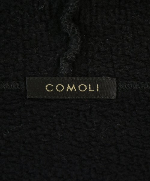COMOLI（コモリ）パーカー 黒 サイズ:3(L位) メンズ/2200642909084