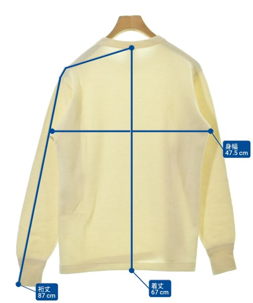 COMOLI（コモリ）ニット・セーター 白 サイズ:F メンズ/2200652288018