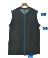 COMOLI（コモリ）タンクトップ 黒 サイズ:3(L位) メンズ/2200651754026