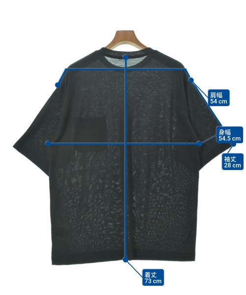 COMOLI（コモリ）Tシャツ・カットソー 黒 サイズ:3(L位) メンズ/2200651754040