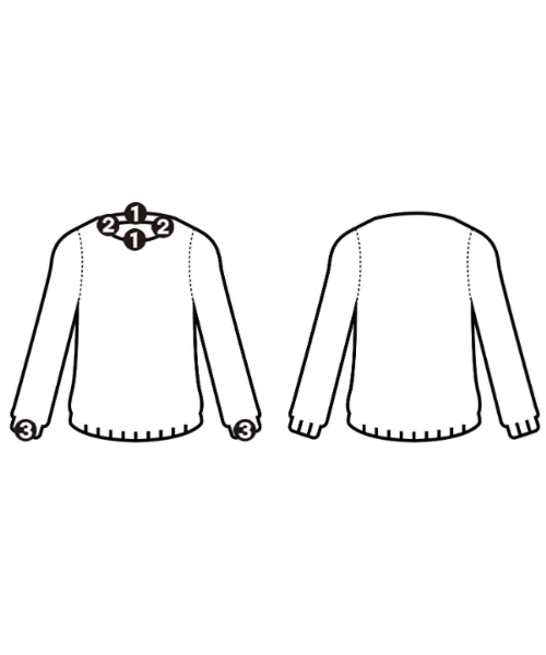 COMOLI（コモリ）ニット・セーター 白 サイズ:-(XL位) メンズ/2200651754064