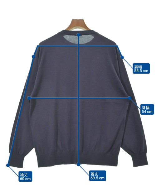 COMOLI（コモリ）ニット・セーター 紫 サイズ:-(M位) メンズ/2200651754071