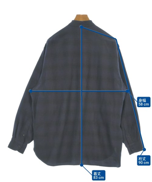 COMOLI（コモリ）カジュアルシャツ 紺 サイズ:-(M位) メンズ/2200653316123