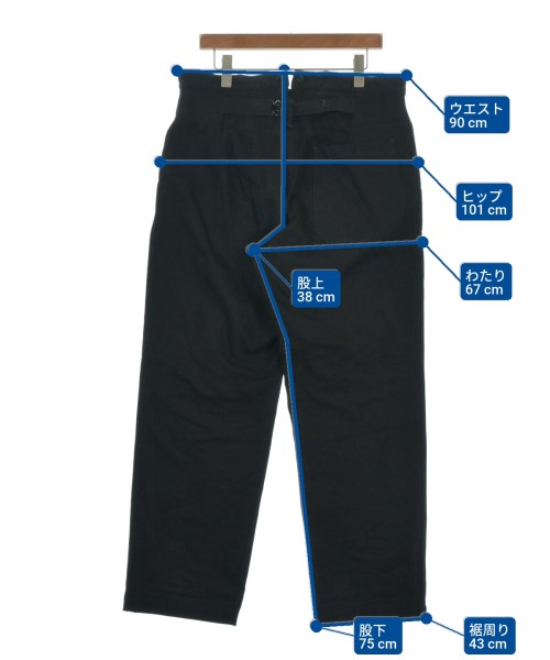 COMOLI（コモリ）デニムパンツ 黒 サイズ:2(M位) メンズ/2200653778013