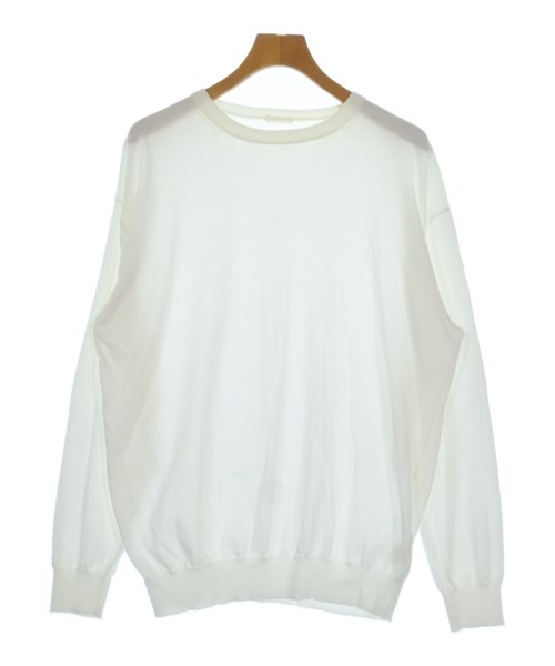 COMOLI(コモリ)ニット・セーター 白 サイズ:3(L位)/2200648452201