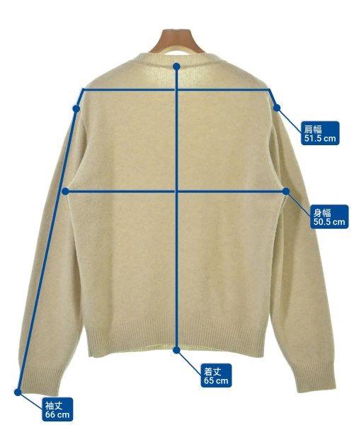 COMOLI（コモリ）ニット・セーター ベージュ サイズ:3(L位) メンズ/2200654334058