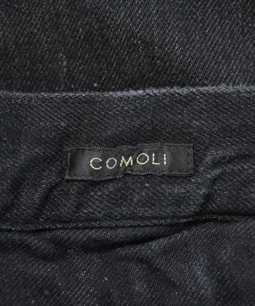 COMOLI（コモリ）デニムパンツ 黒 サイズ:3(L位) メンズ/2200699092050