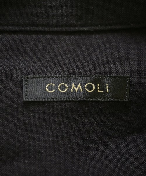 COMOLI（コモリ）カジュアルシャツ 黒 サイズ:2(M位) メンズ/2200702754012