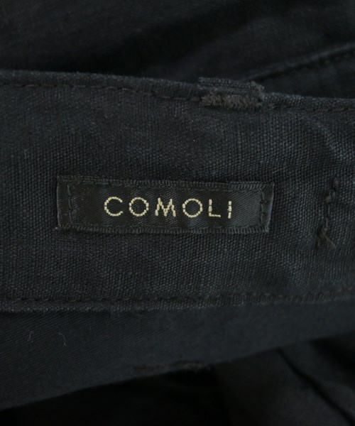 COMOLI（コモリ）カーゴパンツ 黒 サイズ:1(S位) メンズ/2200708950012