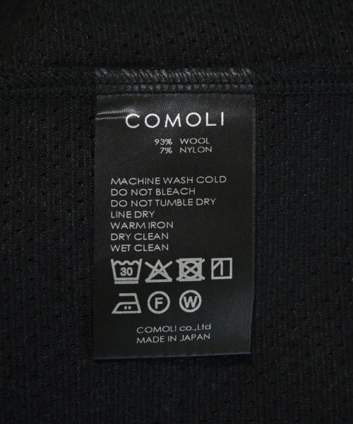 COMOLI（コモリ）Tシャツ・カットソー 黒 サイズ:3(L位) メンズ/2200710441935