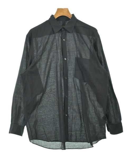 COMOLI(コモリ)カジュアルシャツ 黒 サイズ:4(XXL位)/2200663022021
