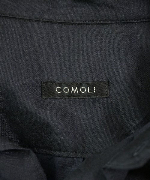 COMOLI（コモリ）カジュアルシャツ 黒 サイズ:3(XXL位) メンズ/2200663022038