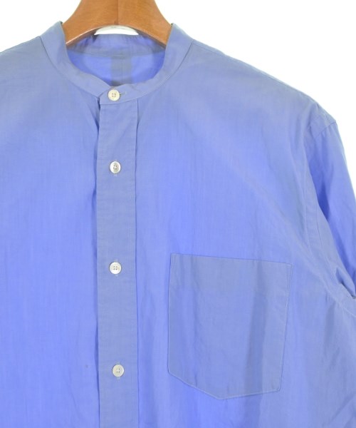COMOLI（コモリ）カジュアルシャツ 青 サイズ:1(S位) メンズ/2200663044238