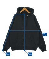 COMOLI（コモリ）パーカー 黒 サイズ:4(XL位) メンズ/2200663229017