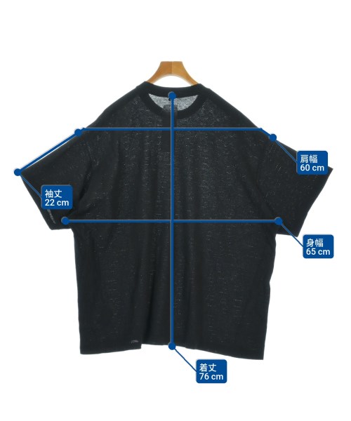 COMOLI（コモリ）Tシャツ・カットソー 黒 サイズ:3(L位) メンズ/2200663975051