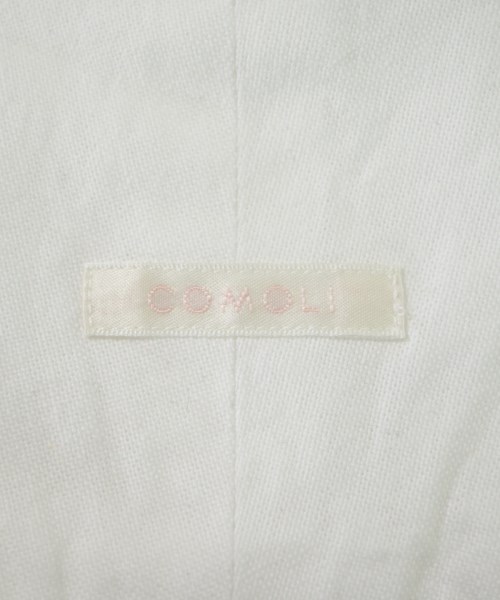 COMOLI（コモリ）カジュアルシャツ 白 サイズ:1(S位) メンズ/2200660832128